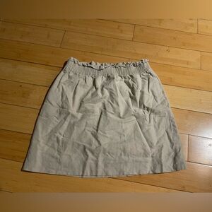 Woman’s small J.Crew linen skirt